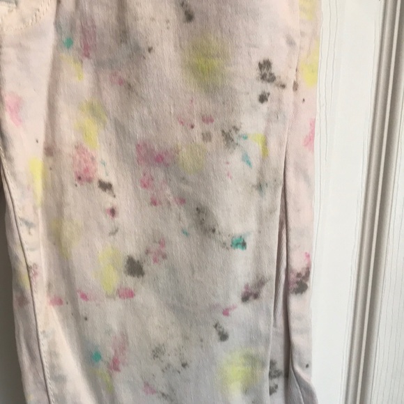 Paint Spattered Denim Jeans - Picture 3 of 6